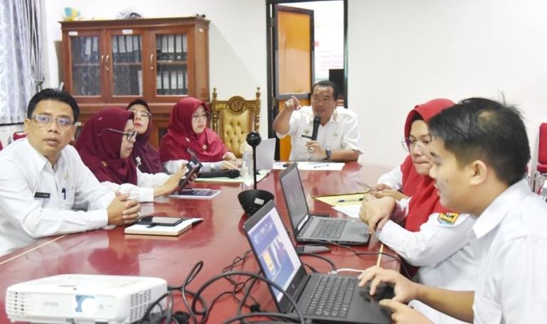 Sekko Pariaman, Yota Balad saat sosialisasikan TND bagi Organisasi Perangkat Daerah (OPD) di lingkungan Pemerintah Kota Pariaman, Rabu (6/12). (Dok : Istimewa)