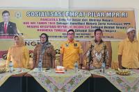 Sosialisasi 4 Pilar MPR RI di DPD Golkar Pessel: Alirman Sori Tegaskan Parpol Harus Sikapi Fenomena Politik