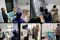 Polda Sumbar Berikan Trauma Healing untuk Korban Erupsi dan Keluarga