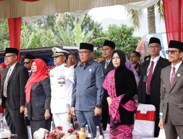 Ketua DPRD Sumbar, Supardi saat mengikuti peringatan kejadian Situjuah Batua, di Kabupaten Limapuluh Kota, Senin (15/1). (Dok : Istimewa)