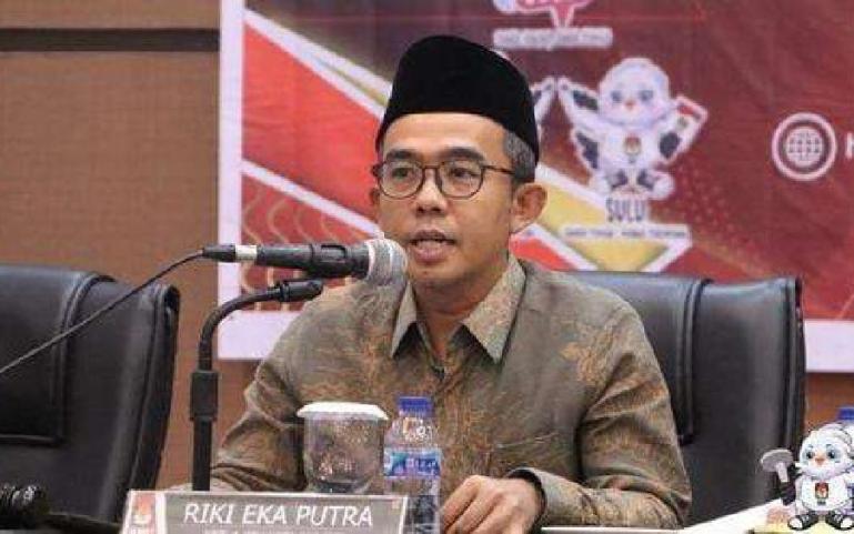 Ketua KPU Kota Padang, Riki Eka Putra. (Dok : Istimewa)