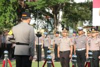 Ratusan Personel Jajaran Polda Sumbar Naik Pangkat