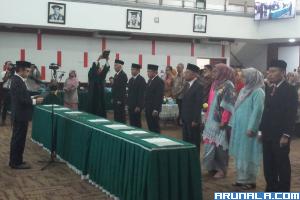 Pelantikan 4 WR, Direktur Sekolah Pascasarjana dan Ketua Lembaga: Rektor Unand: Transformasi dan Kolaborasi