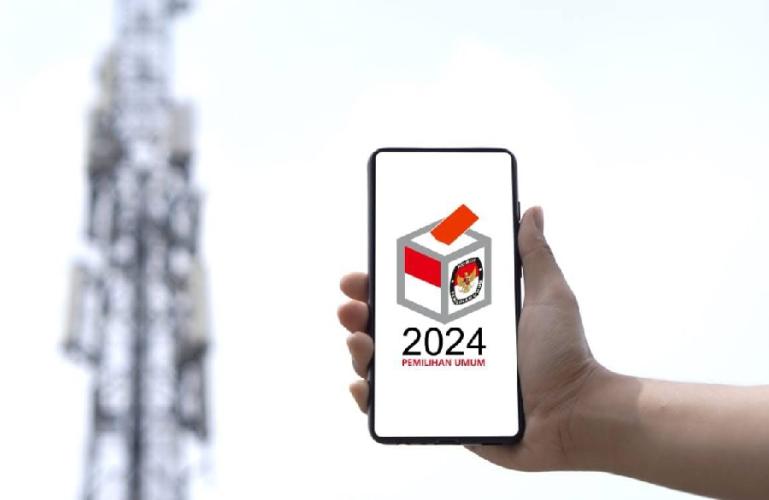 Trafik layanan data atau payload Telkomsel selama momen Pemilu Serentak 2024 mencapai 54,14 Petabyte atau meningkat 8,41% dibandingkan rerata payload pada hari biasa. (Dok : Istimewa)