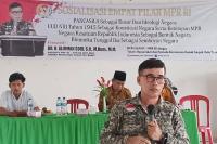 Masyarakat Rahul Tapan Ikuti Sosialisasi 4 Pilar MPR RI: Dibutuhkan Semangat Nasionalisme Jaga Kedaulatan Negara