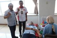 Rangkaian HUT Bank Nagari, 101 Pendonor Ikut Donor Darah