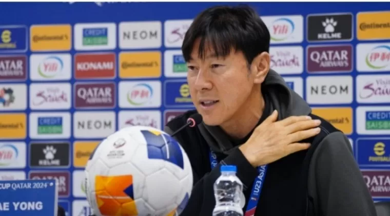 Pelatih tim U-23 Indonesia, Shin Tae-yong. PSSI
