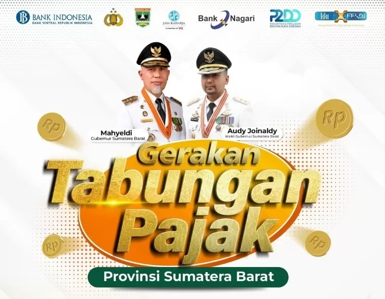 Pamflet Gerakan Tabungan Pajak. Dokumen Bapenda Sumbar
