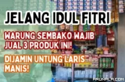 3 Ide Jualan Warung Sembako Paling Laris Jelang Hari Raya, Cuan Rp1 Juta/Hari
