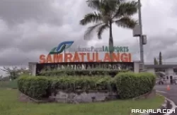 Bandara Sam Ratulangi Ditutup Sementara, Gunung Ruang Masih Erupsi