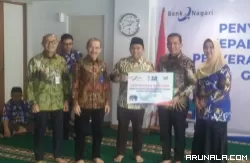 Bank Nagari Bantu Korban Dampak Erupsi Marapi