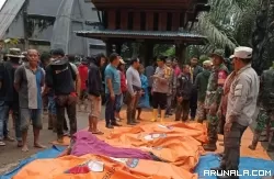Belasan Tewas Tertimbun Tanah Longsor di Tana Toraja