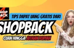Dapatkan Uang Gratis Minimal Rp 900 ribuan dari Aplikasi Shopback! Simak Caranya
