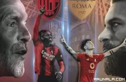 Derby Italia, Prediksi As Roma vs Ac Milan