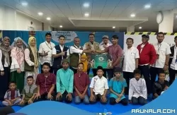 Jelang Lebaran Pihak BIM Santuni 200 Anak Yatim Piatu