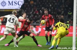 Kalah Tipis 1-0 atas AS Roma, AC Milan Diragukan Lolos ke Semifinal Liga Eropa