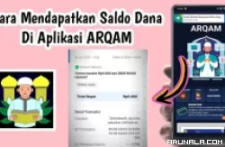 Keren, Mengaji Dapat Uang Gratis Rp 5000 Sekali Tarik, dari Aplikasi Arqam!
