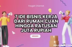 Kerja dari Rumah, Eksekusi Bisnis Online Cuan hingga Ratusan Juta Rupiah!