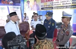 Mahyeldi Pantau Arus Lalin di Sumbar dan Posko Terpadu Lebaran di Limapuluh Kota