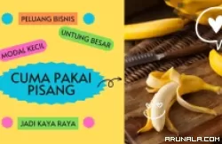 Peluang Usaha Untung Jutaan Rupiah/Hari, Modal Pisang Doang!