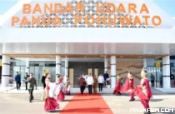 Resmikan Bandara Panua Pohuwato, Presiden Harap Dongkrak Ekonomi Lokal