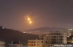 Rudal Iran Serang Israel, Bandara Militer Terbakar