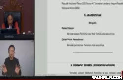 Tok! MK Tolak Permohonan Amien Seluruhnya