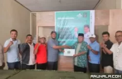 Tokoh Masyarakat Koto Nan IV Almaysar Pendaftar Pertama di PKB Payakumbuh
