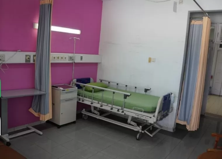 Salah satu ruang rawat inap RSUP M Djamil Padang. Dok Humas RSUP M Djamil