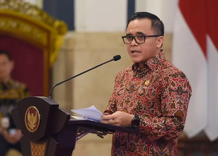 Menteri Pendayagunaan Aparatur Negara dan Reformasi Birokrasi (PANRB) Abdullah Azwar Anas dalam acara SPBE Summit 2024 dan Peluncuran Govtech Indonesia di Istana Negara, Jakarta, Senin, (27/5/2024). Humas Setkab