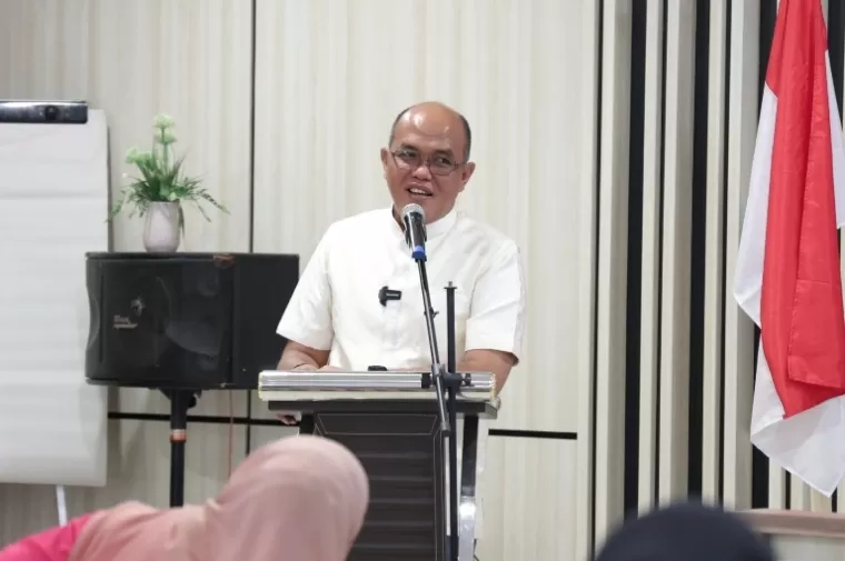 Ketua DPRD Sumbar Supardi berikan motivasi pada peserta bimtek WRSE di Kota Payakumbuh, Sabtu (18/5/2024) kemarin. (dok : humas dprd sumbar)