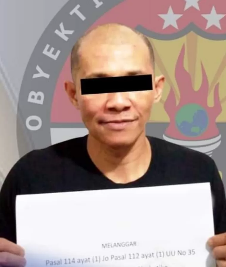 Tersangka berinisial Icap (38) saat diamankan di Mapolres Payakumbuh. Humas Polres Payakumbuh
