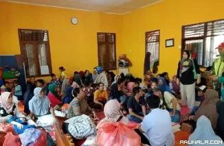 2.039 Warga Mengungsi, Pemkab Tanahdatar Kirim Bantuan Logistik
