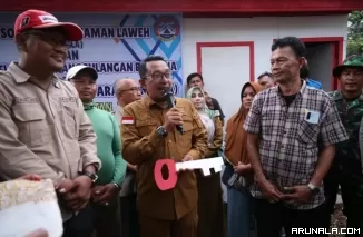 5 Unit Huntara Bantuan ASPILA dan FRPB Siap Dihuni Korban Galodo