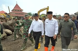 Bantu Petani Terdampak Bencana, Mahyeldi Ucapkan Terimakasih pada Mentan