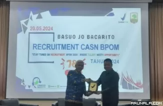 Basuo jo Bacarito di Unand, Badan POM Buka 781 Formasi CASN Tahun Ini