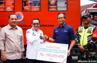 BNI Kembali Berikan Bantuan untuk Korban Bencana Alam Sumbar