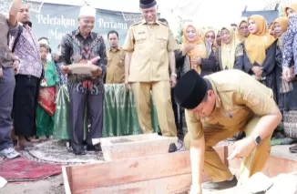 Desa Cimparuah Segera Milik Masjid Senilai Rp6 Miliar Lebih