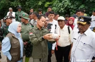 Deteksi Bencana, BNPB Pasang Dua Unit EWS di Tanahdatar