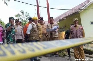 Dikunjungi Kepala BNPB, Pj Wako Sonny Ajukan Perbaikan Jalan Lubuk Mata Kucing dan Tanjung