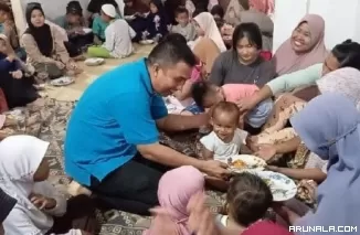 Dukung Dagozi, Camat Lubeg Apresiasi Bapak Asuh Anak Stunting Kota Padang