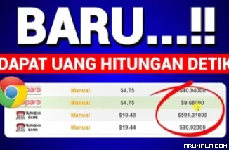 Hasilkan Uang Gratis Rp 1 Jutaan dari Website OffersBux, Berani Coba?