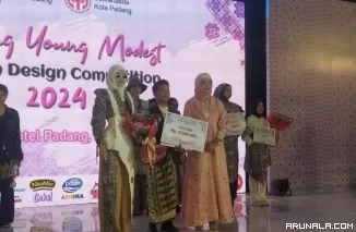 Inilah Karya Muhammad Ridho, Juara Padang Young Modest Fashion Design Competition 2024