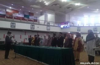 Lantik Sejumlah Pejabat, Rektor Efa Tekankan Unand Adalah Rumah Bersama