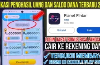 Main Game Planet Pintar dapat Uang Gratis hingga Rp 500 Ribuan, Terbukti Membayarkah?