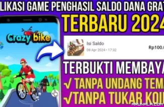 Main Game Sepeda dapat Uang Gratis Ratusan Ribu Rupiah, Yuk Cobain!