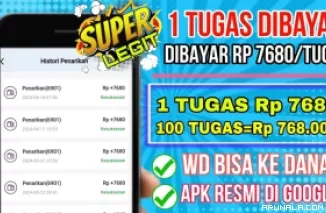 Ngerjain 1 Tugas Dibayar Rp 7 Ribuan dari Aplikasi Penghasil Uang Gratis Ini!