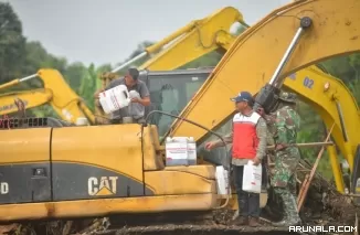 Pertamina Dukung BBM Alat Berat Tanggap Bencana Sumbar