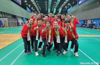 Piala Uber 2024, Tim Indonesia Bawa Pulang Medali Perak