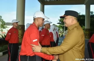 Plh Wako Semangati Paskibraka Agar Mampu Tampil di IKN